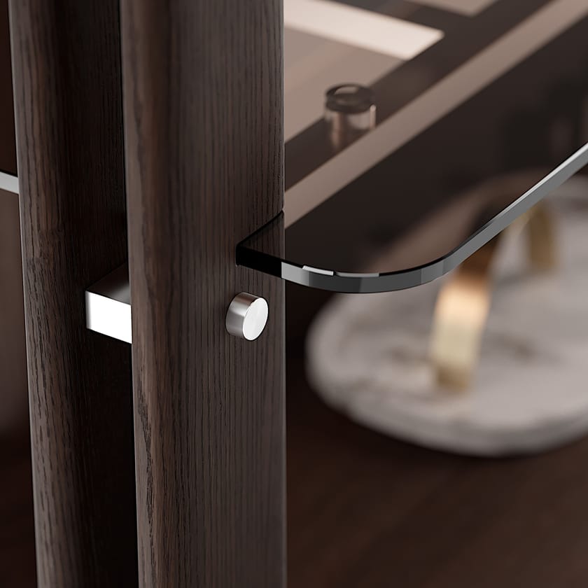 DIESIS B by Capital Collection - Libreria bifacciale in legno - 11