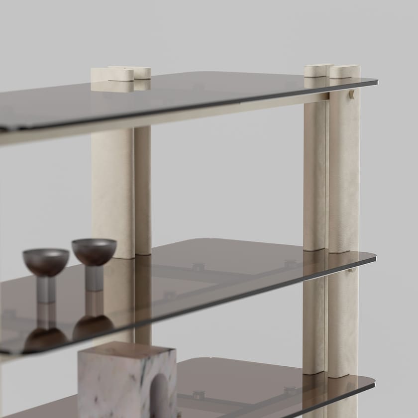 DIESIS C by Capital Collection - Libreria bifacciale in legno - 5