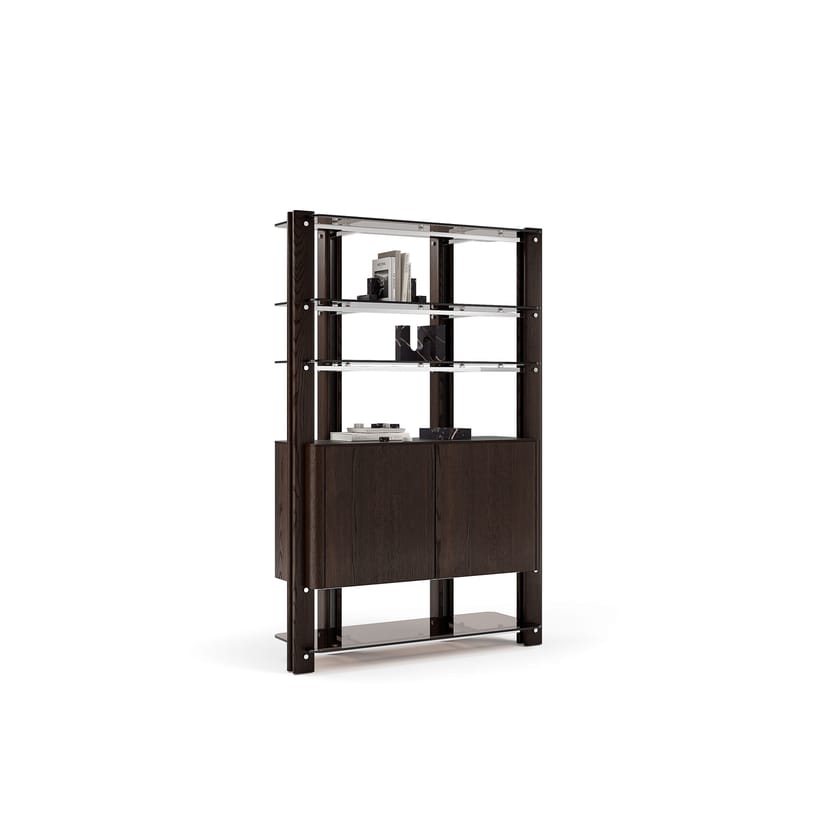 DIESIS C by Capital Collection - Libreria bifacciale in legno - 18