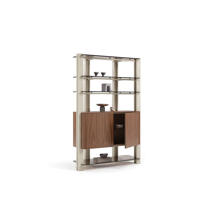 DIESIS C by Capital Collection - Libreria bifacciale in legno - 13