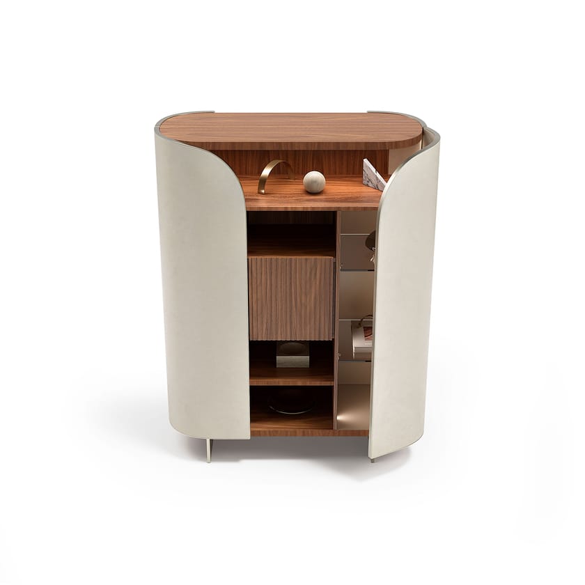 DUNA by Capital Collection - Credenza in pelle con ante a battente - 18