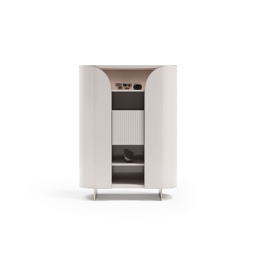 DUNA by Capital Collection - Credenza in pelle con ante a battente - 29