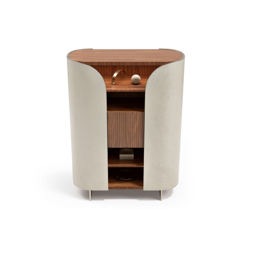 DUNA by Capital Collection - Credenza in pelle con ante a battente - 16