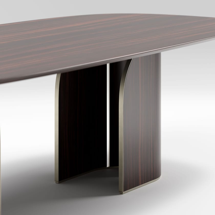 DUNA by Capital Collection - Tavolo da pranzo ovale in legno - 10