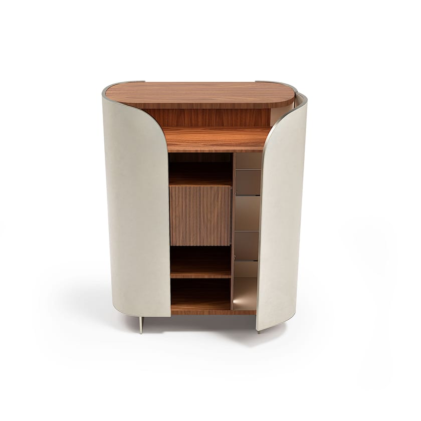DUNA by Capital Collection - Credenza in pelle con ante a battente - 17
