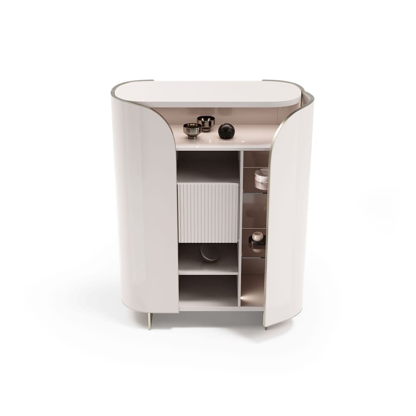 DUNA by Capital Collection - Credenza in pelle con ante a battente - 32