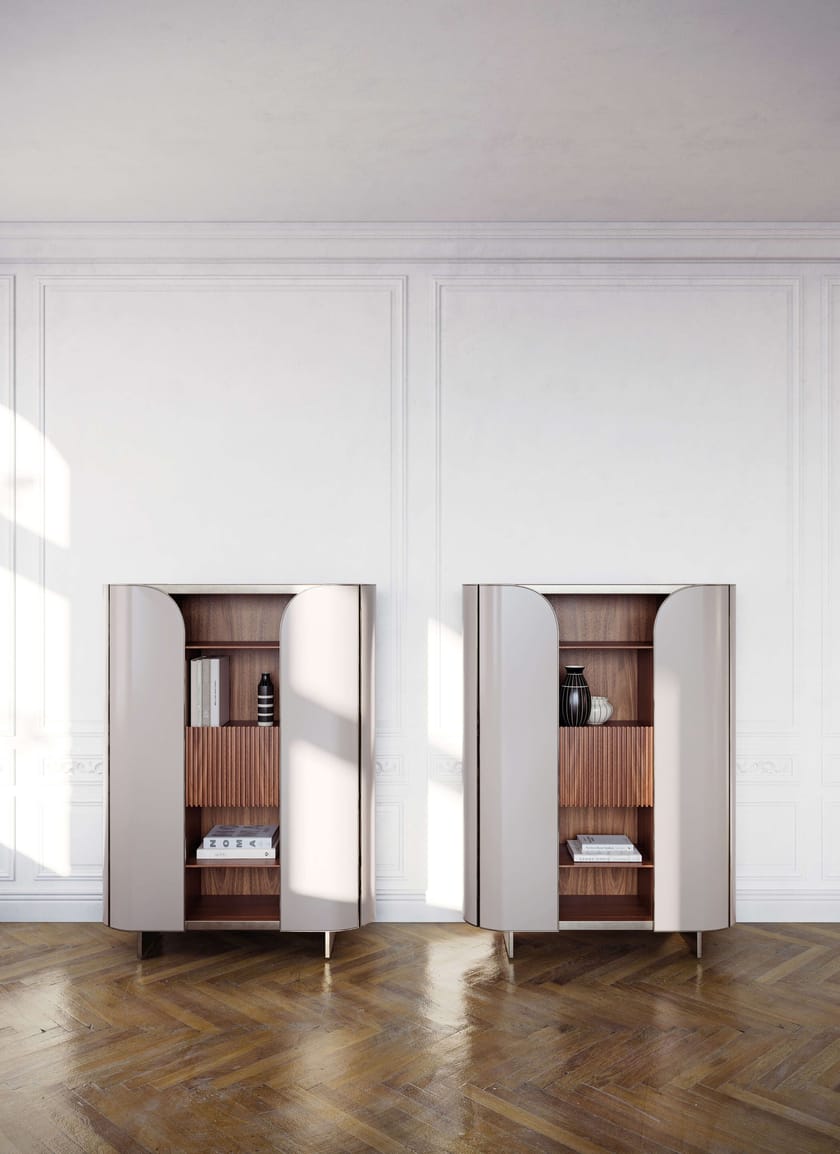 DUNA by Capital Collection - Credenza in pelle con ante a battente - 4