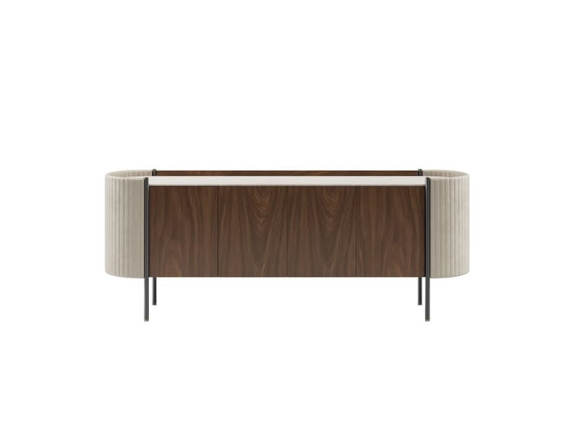 KARIN by Capital Collection - Madia in legno con piano in marmo e ante a battente - 7