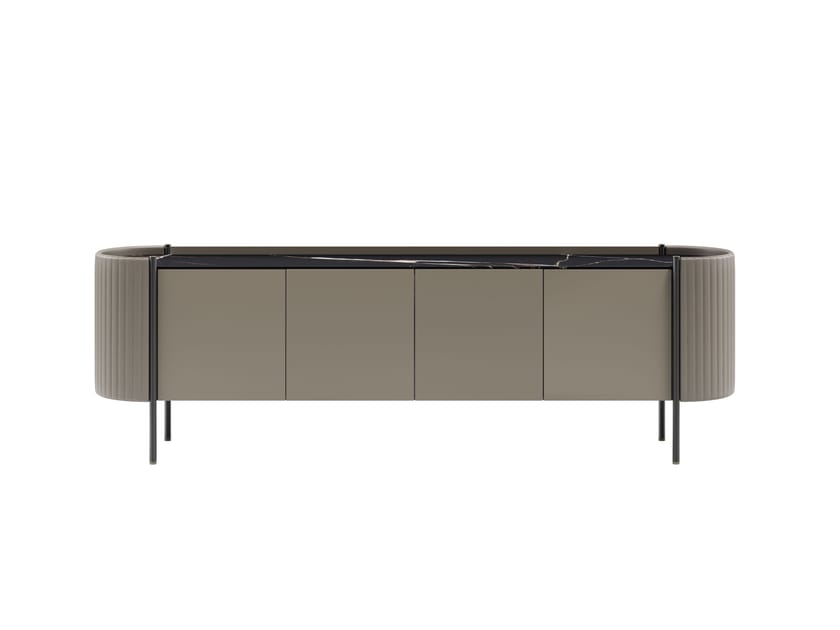 KARIN by Capital Collection - Madia in legno con piano in marmo e ante a battente - 34