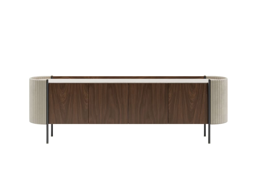 KARIN by Capital Collection - Madia in legno con piano in marmo e ante a battente - 30