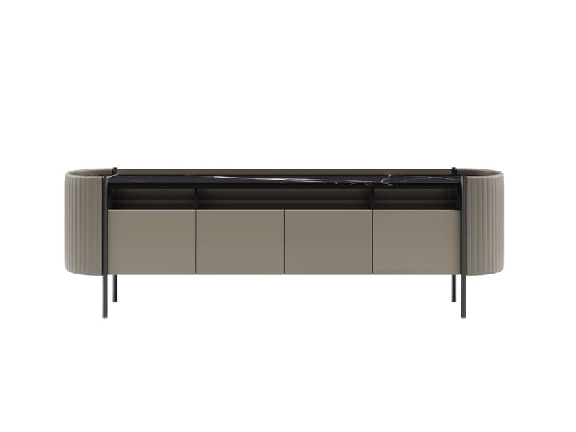 KARIN by Capital Collection - Madia in legno con piano in marmo e ante a battente - 37