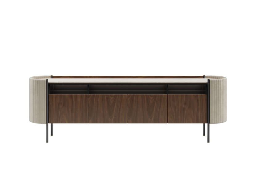 KARIN by Capital Collection - Madia in legno con piano in marmo e ante a battente - 27