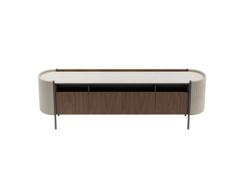 KARIN by Capital Collection - Madia in legno con piano in marmo e ante a battente - 28