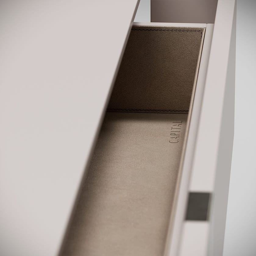 SUITE by Capital Collection - Cassettiera rivestita in pelle - 11