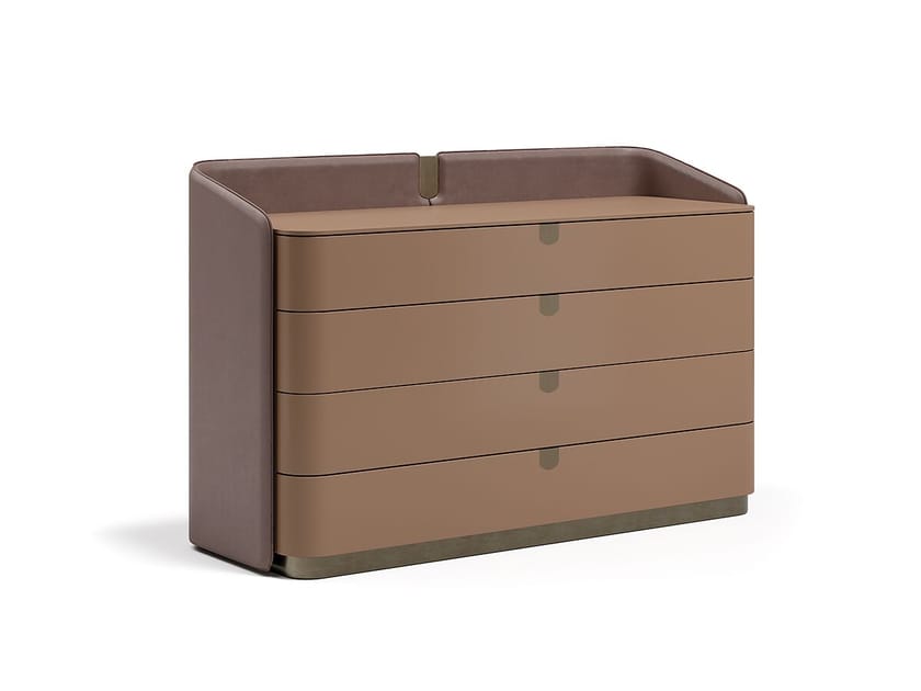 SUITE by Capital Collection - Cassettiera rivestita in pelle - 4