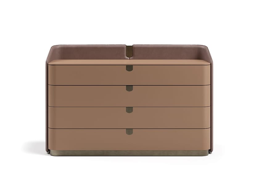 SUITE by Capital Collection - Cassettiera rivestita in pelle - 5