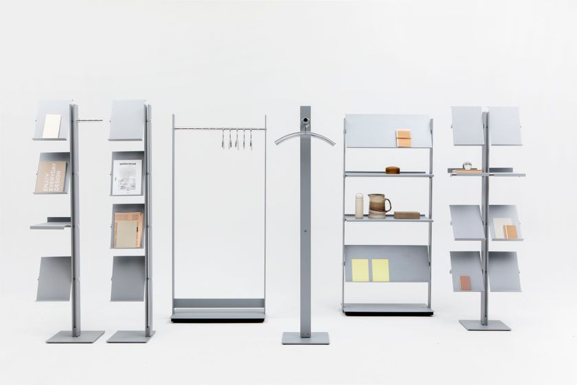 FLEXXIBLE DOUBLE Magazine rack By Cascando