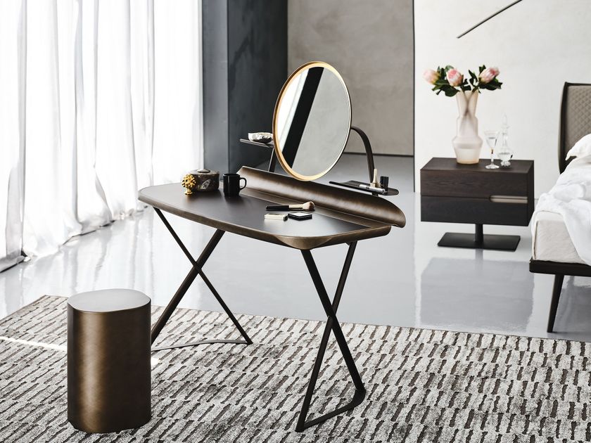 COCOON TROUSSE LEATHER Dressing table By Cattelan Italia
