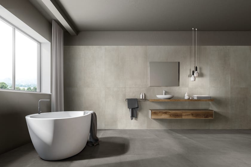 AREA by Ceramica Euro - Pavimento/rivestimento in gres porcellanato effetto cemento - 5