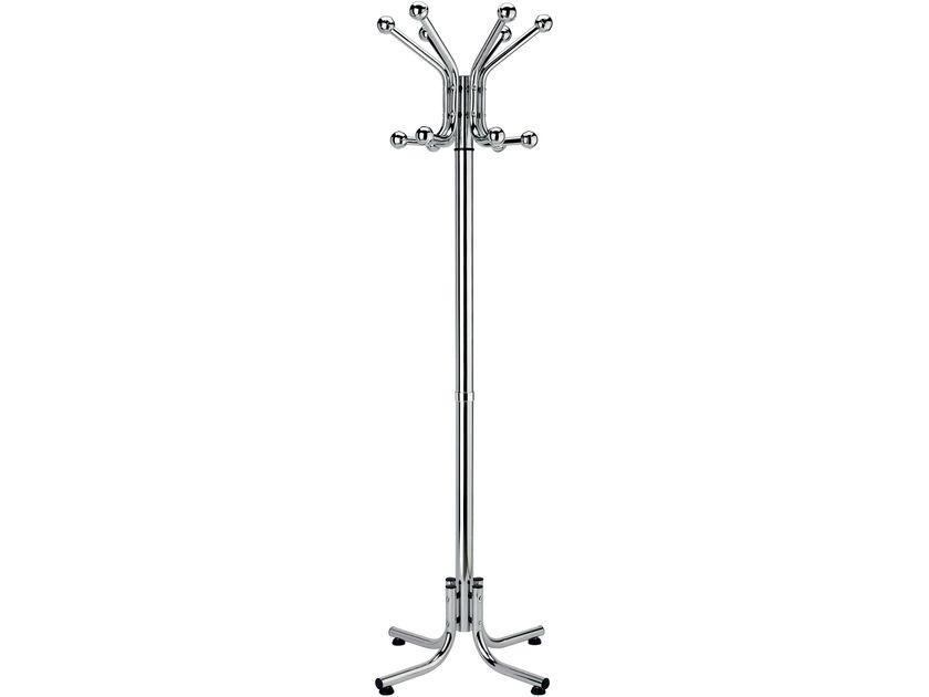 P121 Chrome plated coat stand By Cetof