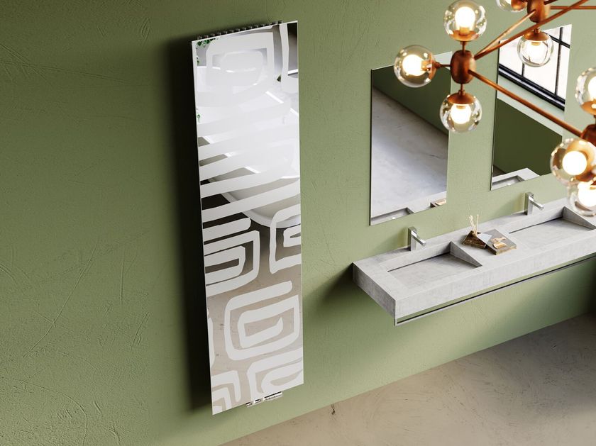 FRAME INOX DECOR PLUS Termoarredo a pannello a parete By Cordivari Design