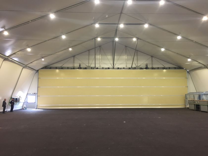 COVERED WAREHOUSES Tensile structure By Cover Technology