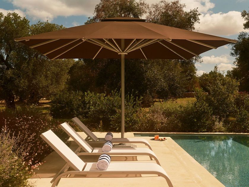 Sekey® 200 × 150 cm Ombrellone in Legno Ombrello Parasole | FindTheDeal