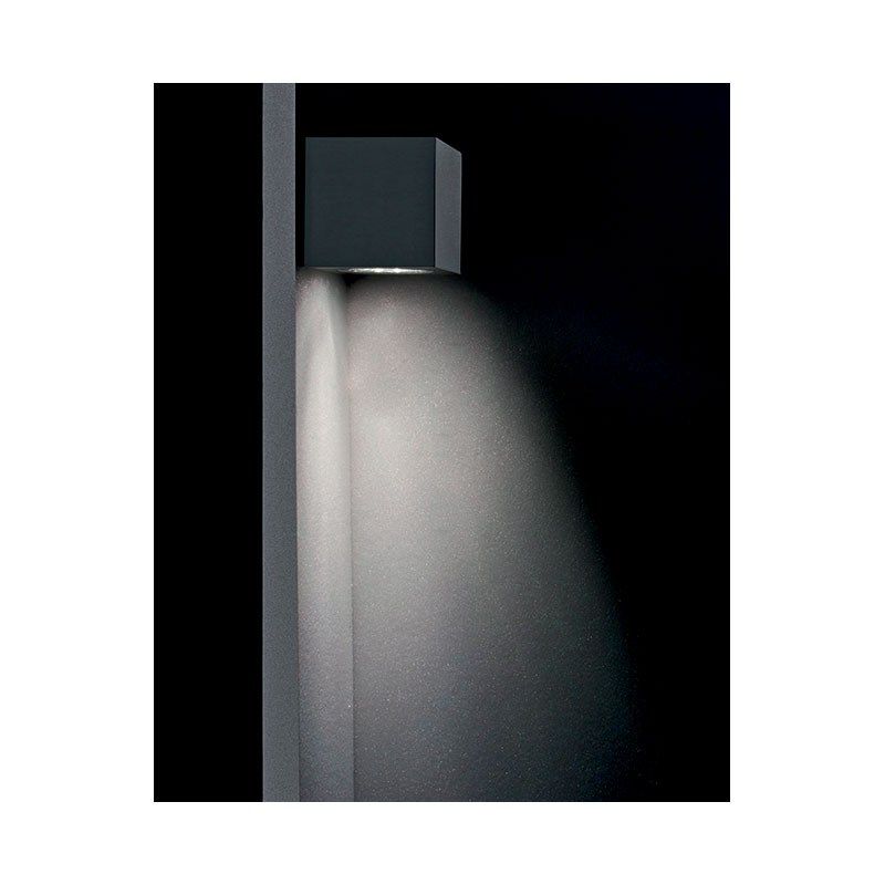 Cube W 1.0 Aplique exterior LED de alumínio By L&L Luce&Light