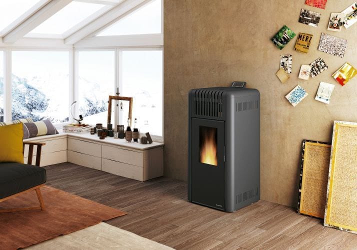 DANI NEW by PALAZZETTI - Stufa a pellet in acciaio e vetro classe A+ - 3