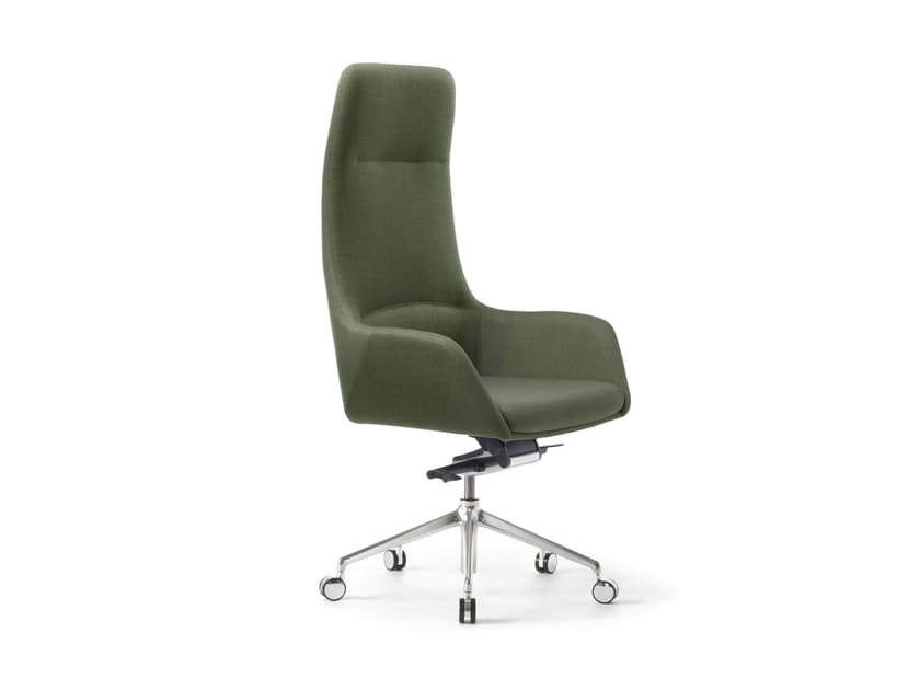 DARWIN Executive chair Swivel fabric executive chair By SITIA