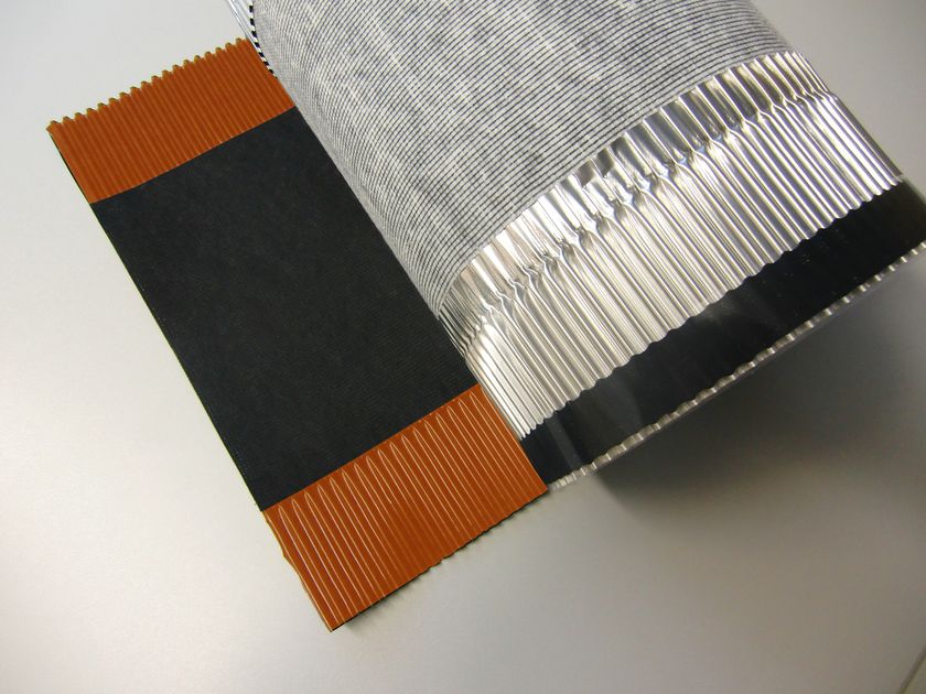 Dörken Delta-Vent Roll Pro élgerincszellőző Elem Piros 31x500 Cm - Foto 4