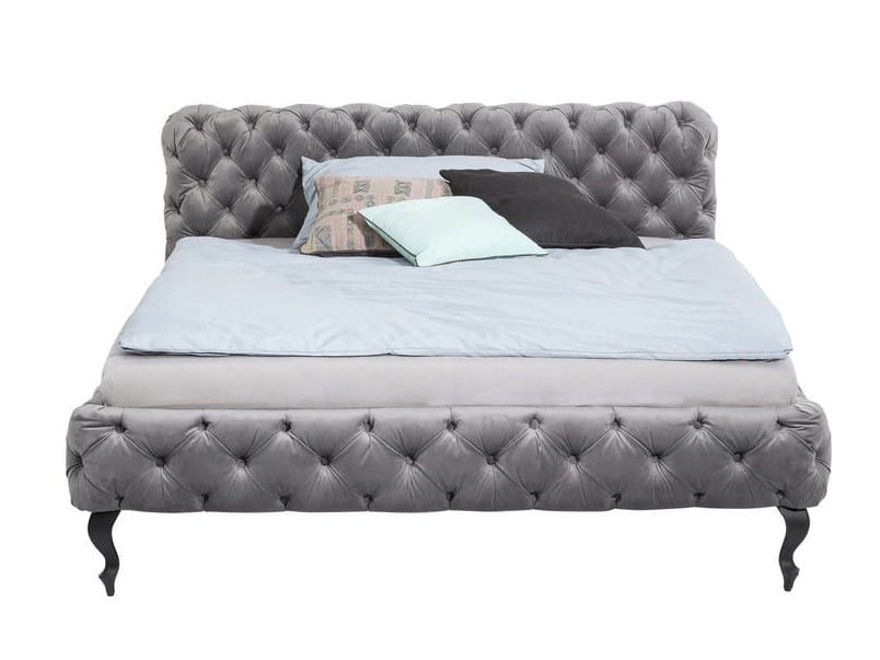 Letto matrimoniale con testiera capitonné DESIRE | Letto con testiera capitonné by KARE Design