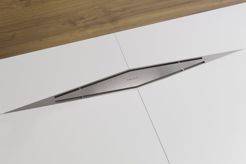 DIAMOND by ESS Easy Drain - Scarico per doccia in acciaio inox - 3