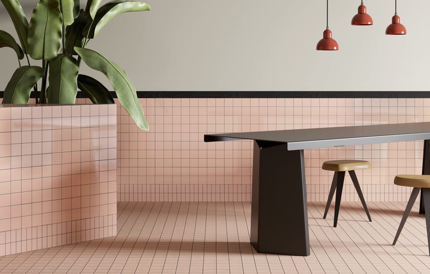 DIN ROSE MATT by Mutina - Pavimento/rivestimento in gres smaltato - 5