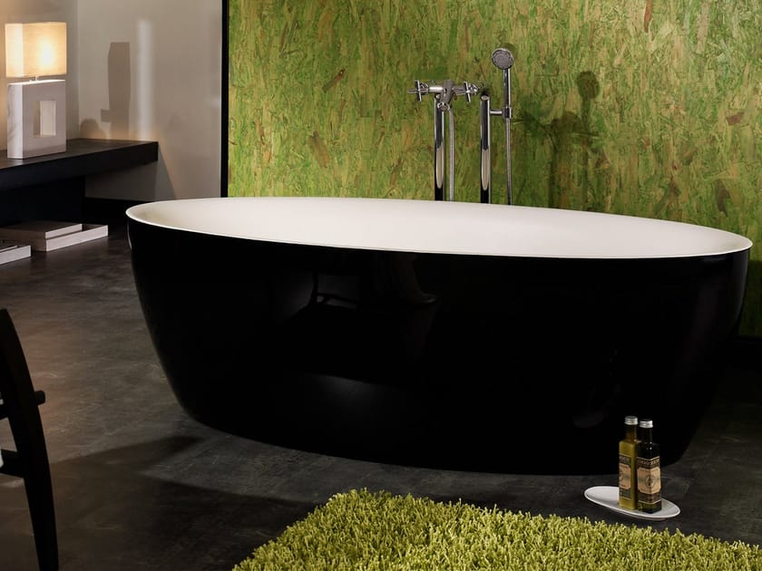 DIP Freestanding bathtub By AQUAdesign design Michel Boucquillon
