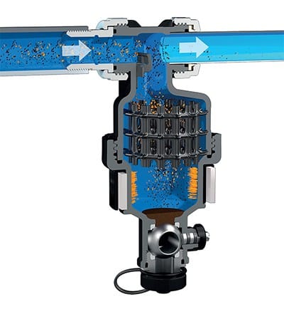 DIRTMAG SLIM® by CALEFFI - Defangatore compatto magnetico - 2