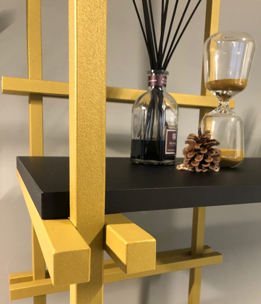 Open freestanding steel bookcase DISPLAY By GABER