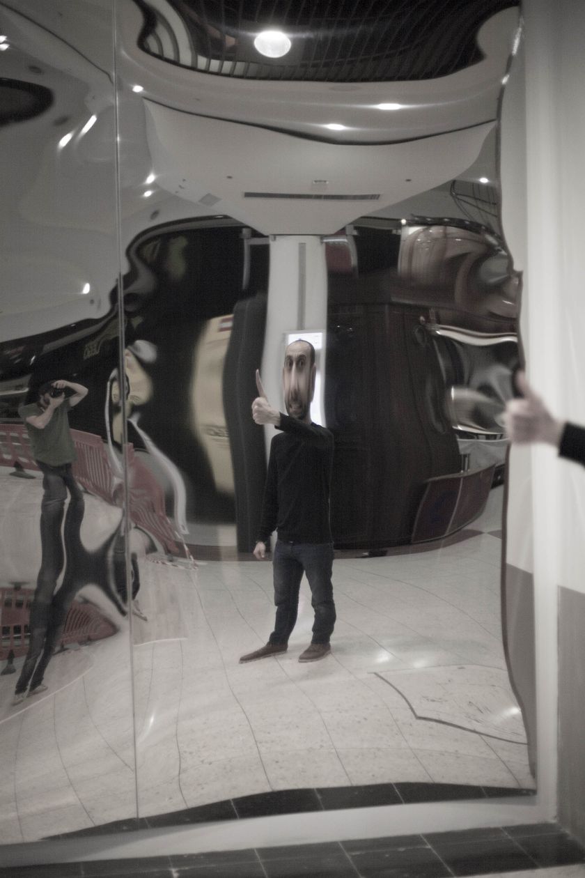 DISTORTING MIRROR 150x45 by VIDAME EDITIONS - Specchio - 16