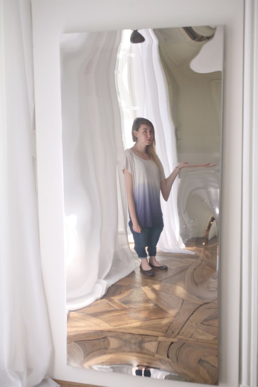 DISTORTING MIRROR 200x94 Distorting mirror By VIDAME EDITIONS