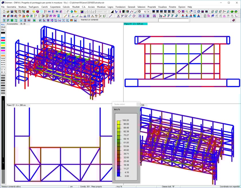 Structural calculation for steel DOLMEN ACCIAIO By CDM Dolmen