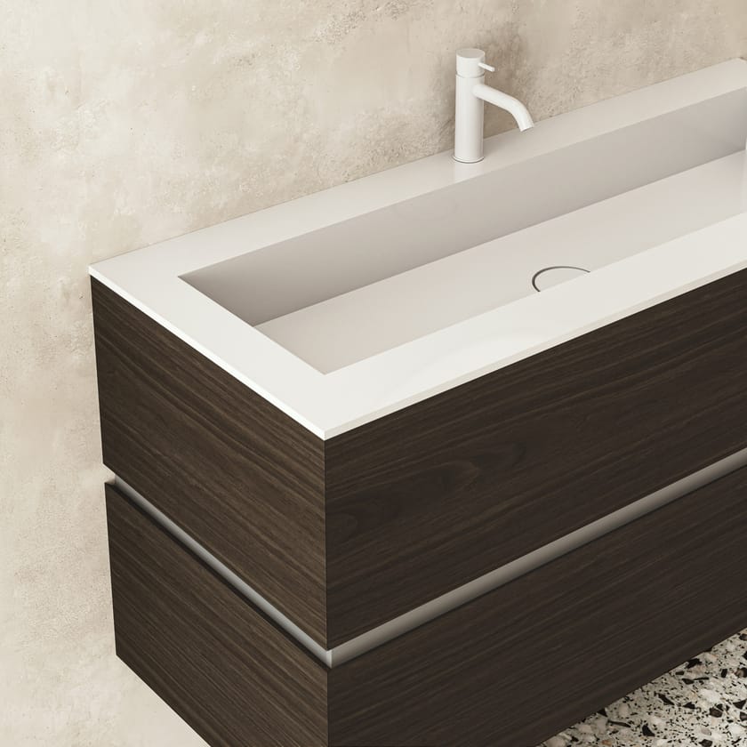 DRESSCODE by Moab - Mobile lavabo sospeso con cassetti con lavabo integrato - 6