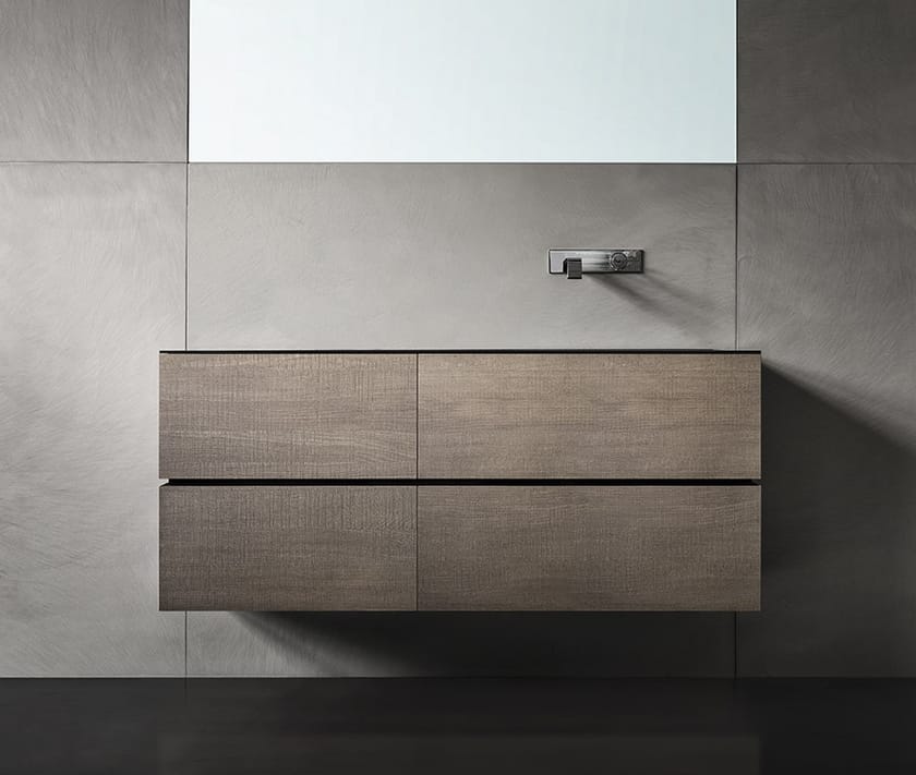 DRESSCODE by Moab - Mobile lavabo sospeso con cassetti con lavabo integrato - 10