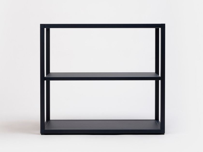 DRY MODULE 2 Modular metal bookcase By ONDARRETA