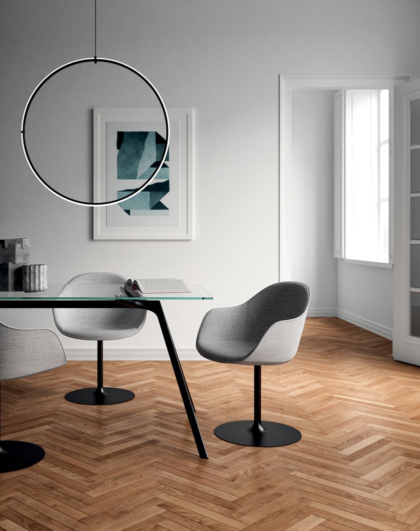 Rectangular glass and aluminium table DRY - 45A Dry Collection By Alias ...