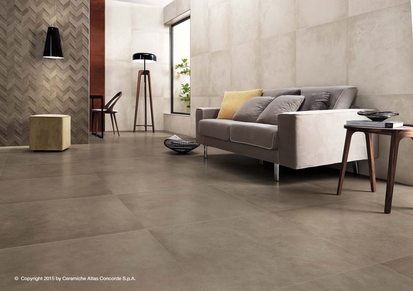 DWELL FLOOR by Atlas Concorde - Pavimento in gres porcellanato effetto cemento - 7