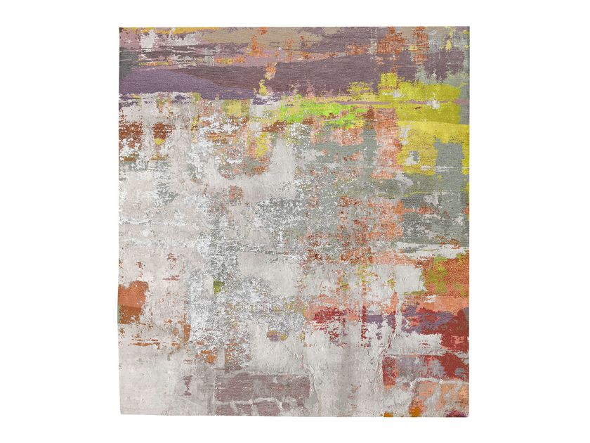 Handmade custom rug DYBENSGADE By HENZEL STUDIO design Calle Henzel