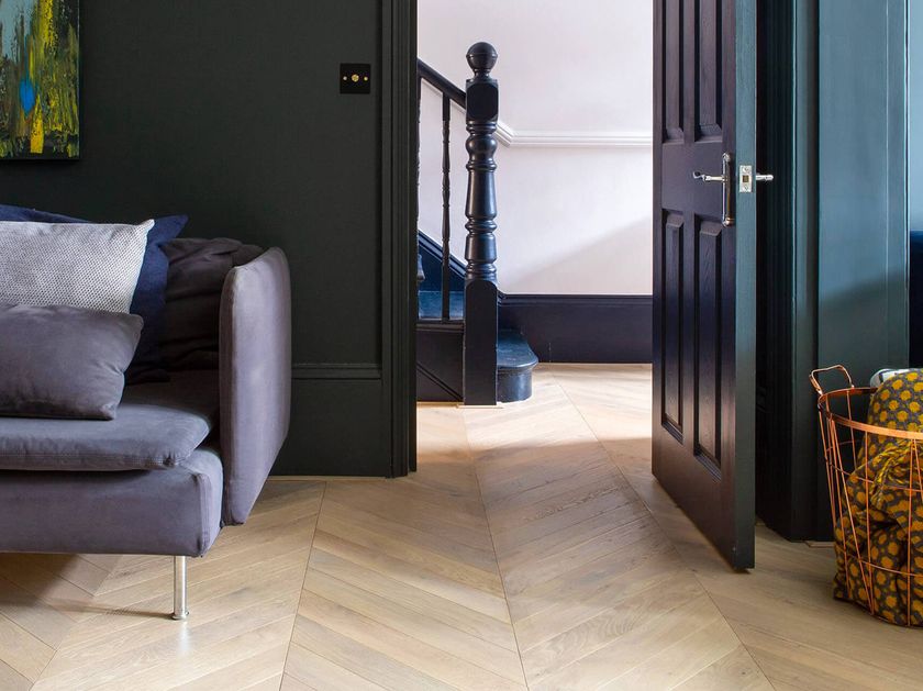 POINT DE HONGRIE OSLO Parquet in legno massello By Décoplus Parquets