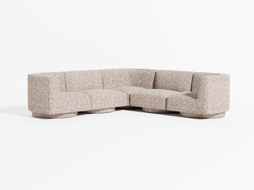 ソフト CONFETTI SOFT MODULAR LOUNGE - 5 SEATER CORNER Sofa By DESIGN BY THEM