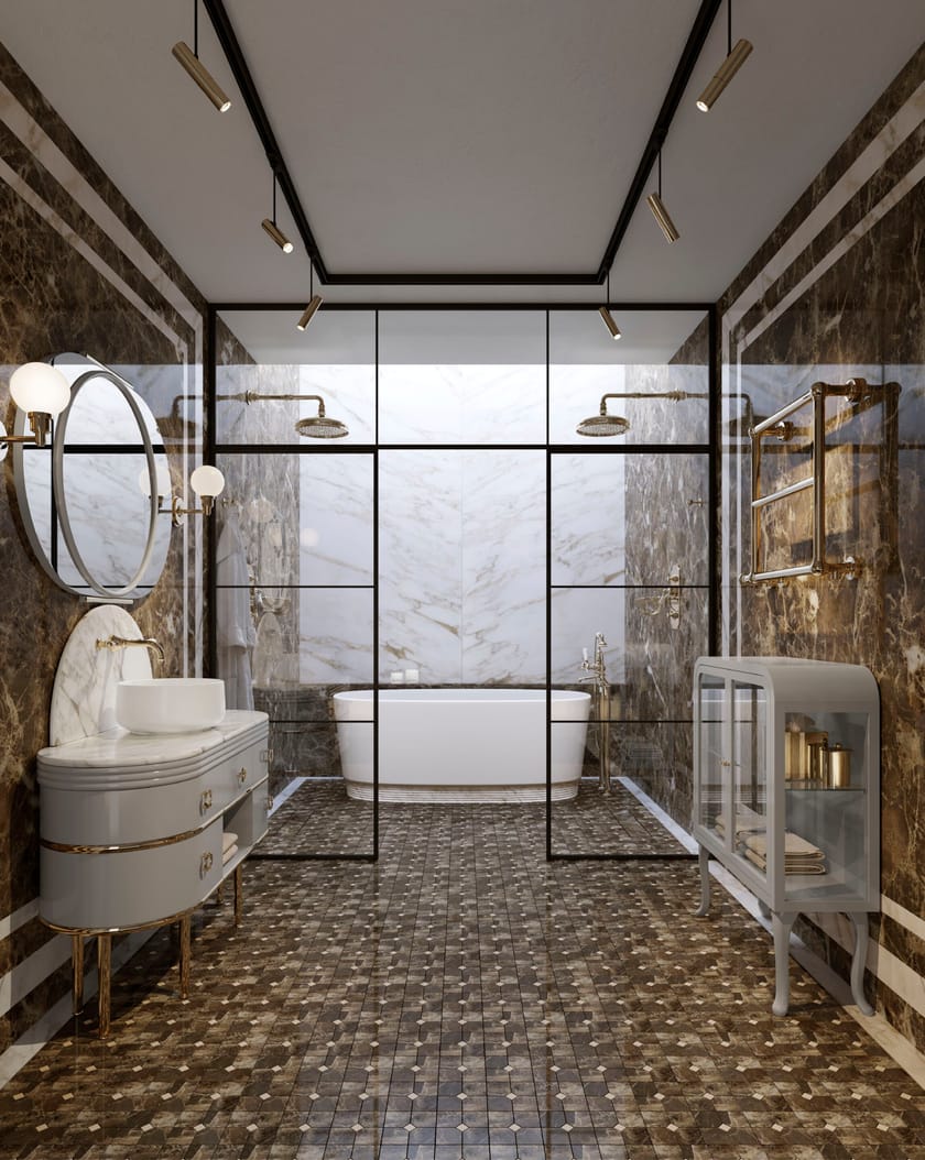 LOFT by Devon&Devon - Box doccia a nicchia in alluminio e vetro - 5