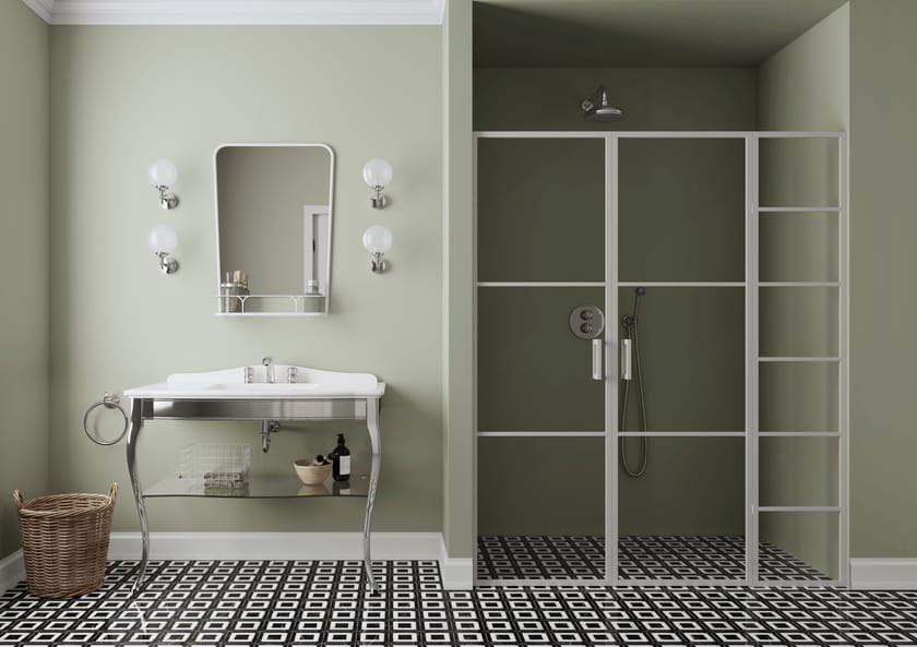 LOFT by Devon&Devon - Box doccia a nicchia in alluminio e vetro - 3